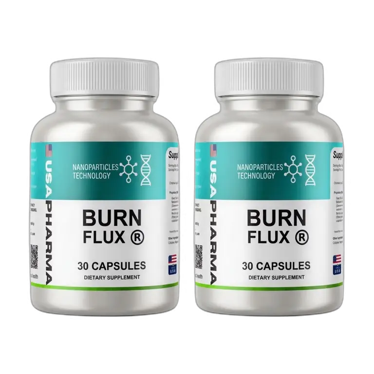 BURNFLUX supplement 2 bottle pack